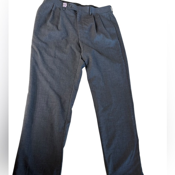 Lauren Ralph Lauren Other - Lauren Ralph Lauren Dress Pants Mens 34 x‎ 32  Total Comfort Cuffed Dark Grey